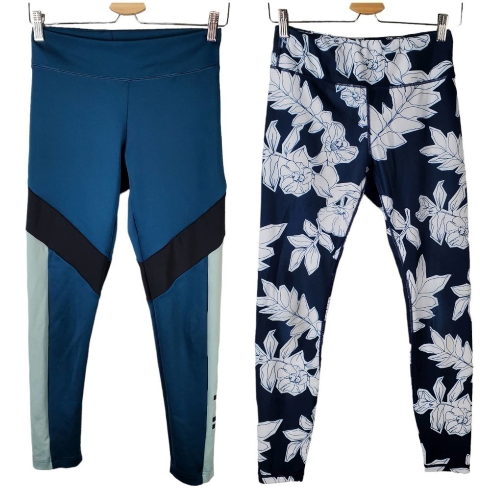 Adidas & Allfenix Athletic Activewear Outdoor Leggings Lot of 2 Size Small